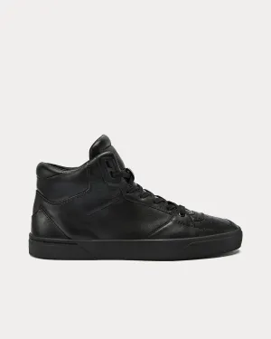 2B TIEFSCHWARZ Black High Top Sneakers