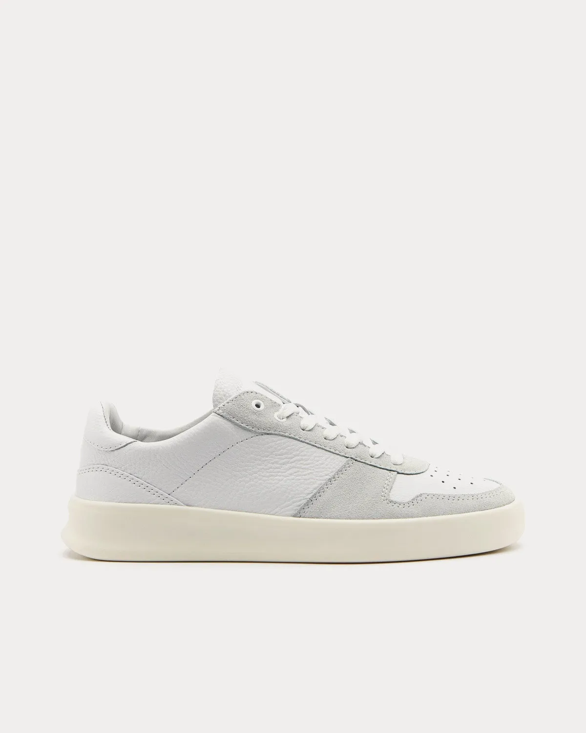 5A CHAMPAGNERWEISS White Low Top Sneakers