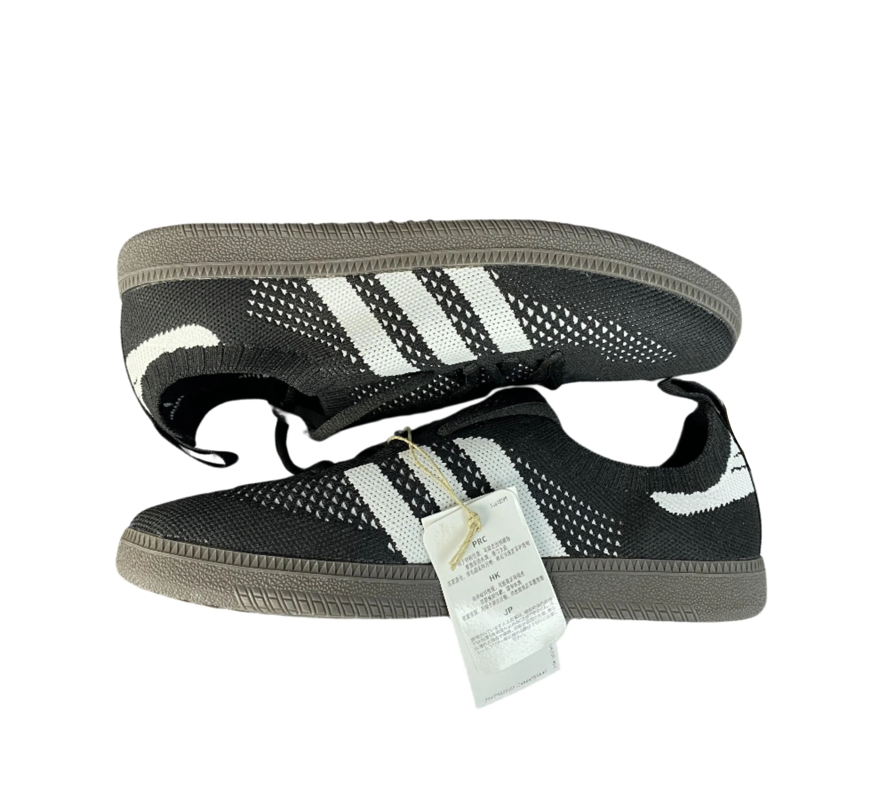 Adidas Samba - Black Primeknit & White Accents