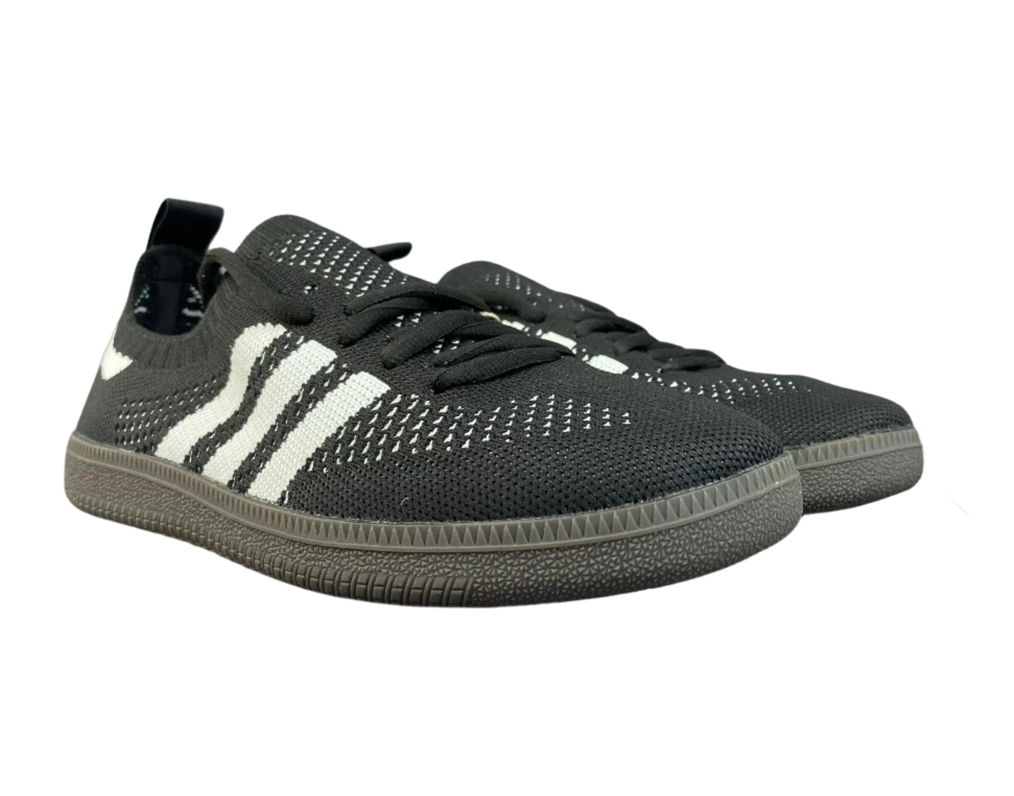 Adidas Samba - Black Primeknit & White Accents