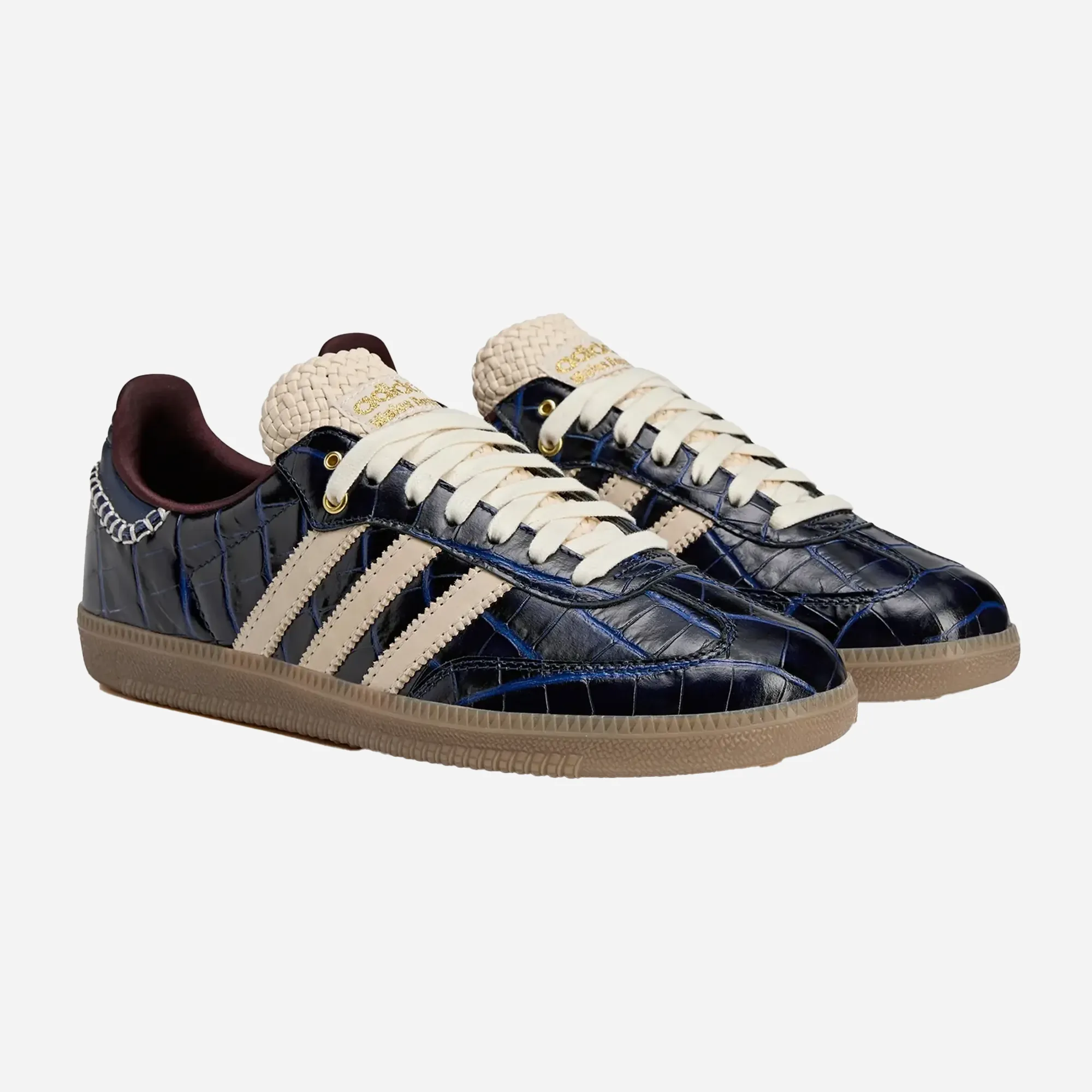 Adidas Wales Bonner x Samba OG 'Croc - Collegiate Navy'