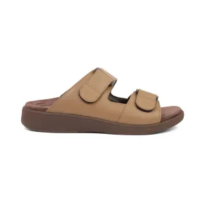 Aetrex Premium Comfort Suede Foot Bed Arabic Sandals Olive