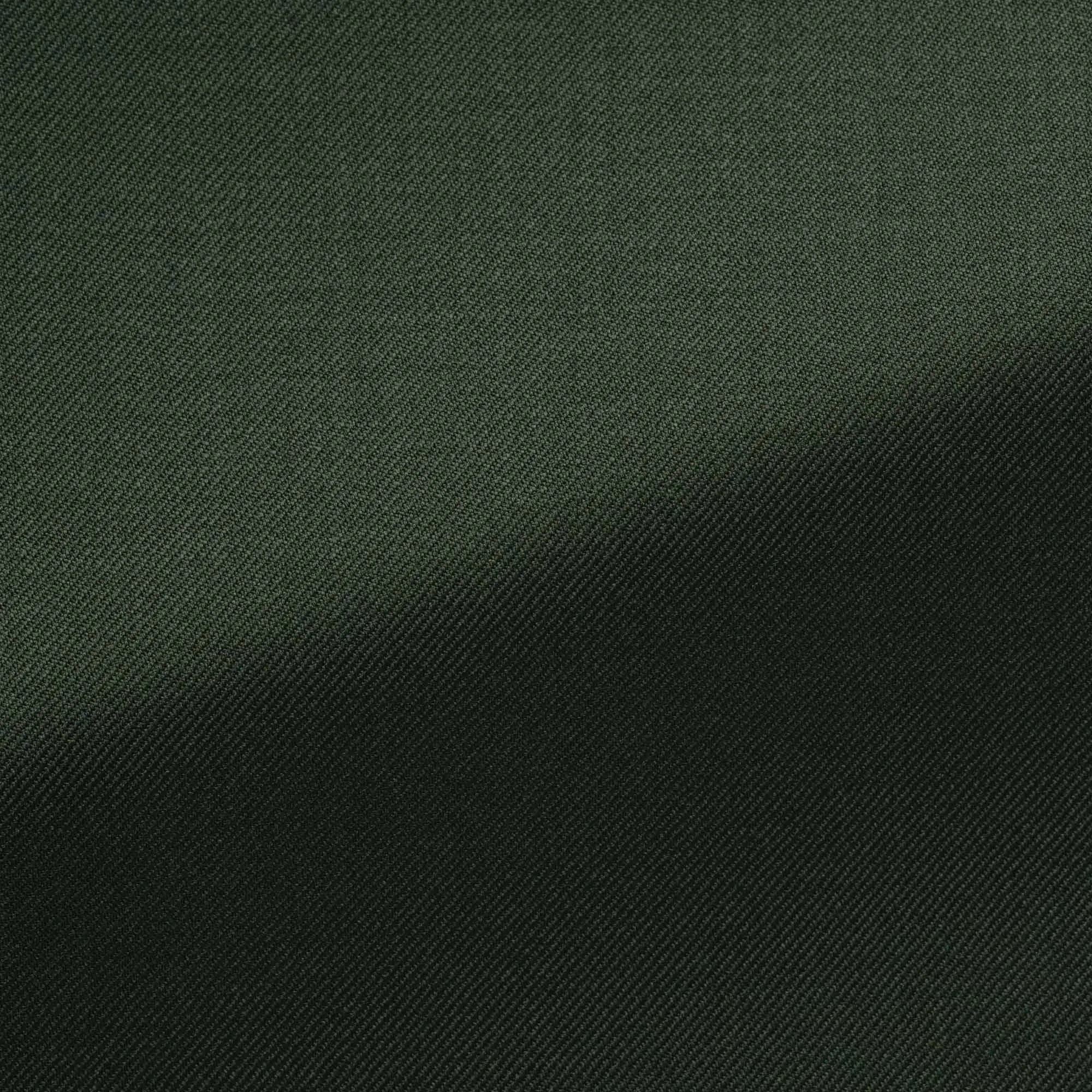 Angelico 365 Doppio Ritorto S130 Wool Twill Dark Green