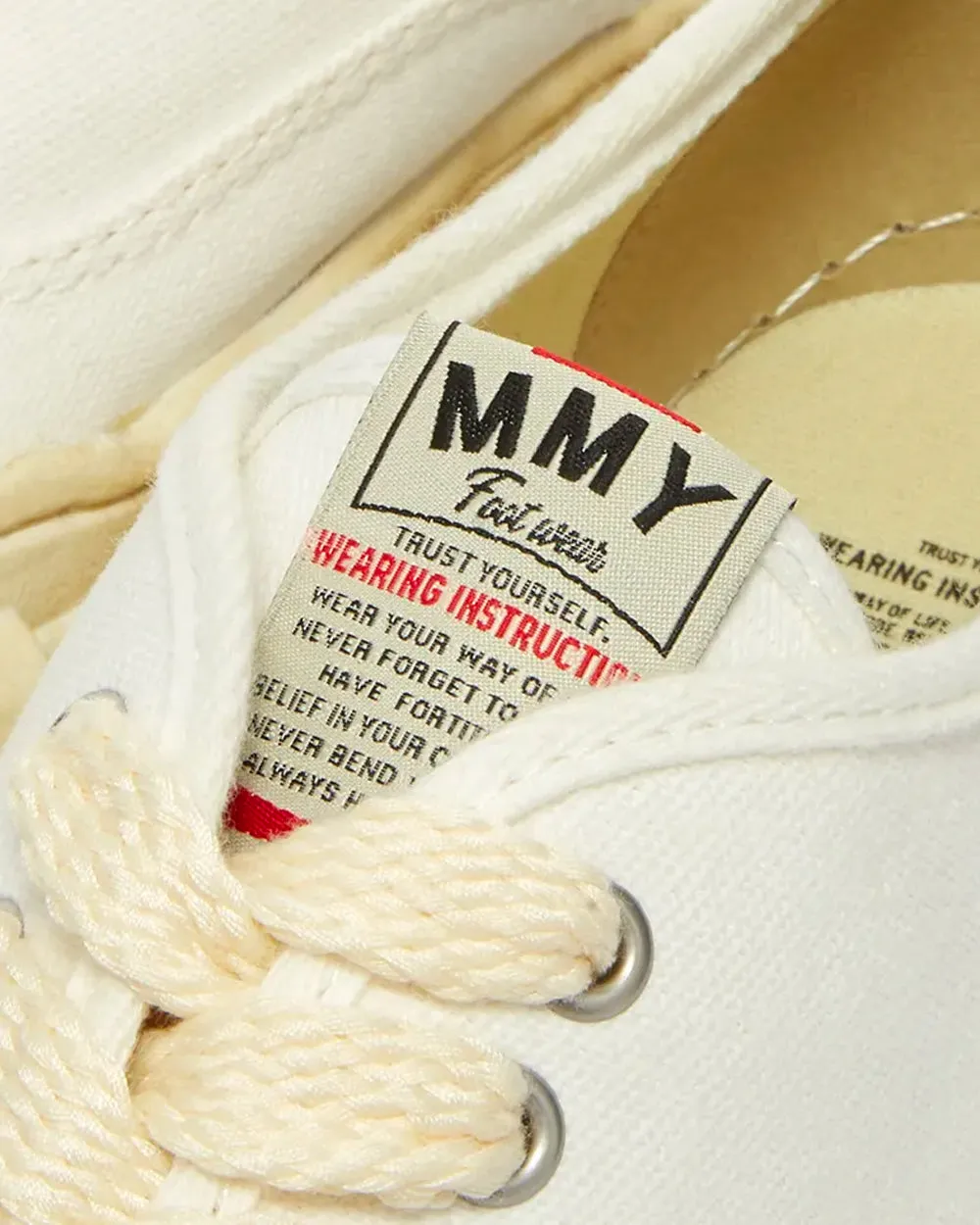 Baker Original Canvas White Low Top Sneakers