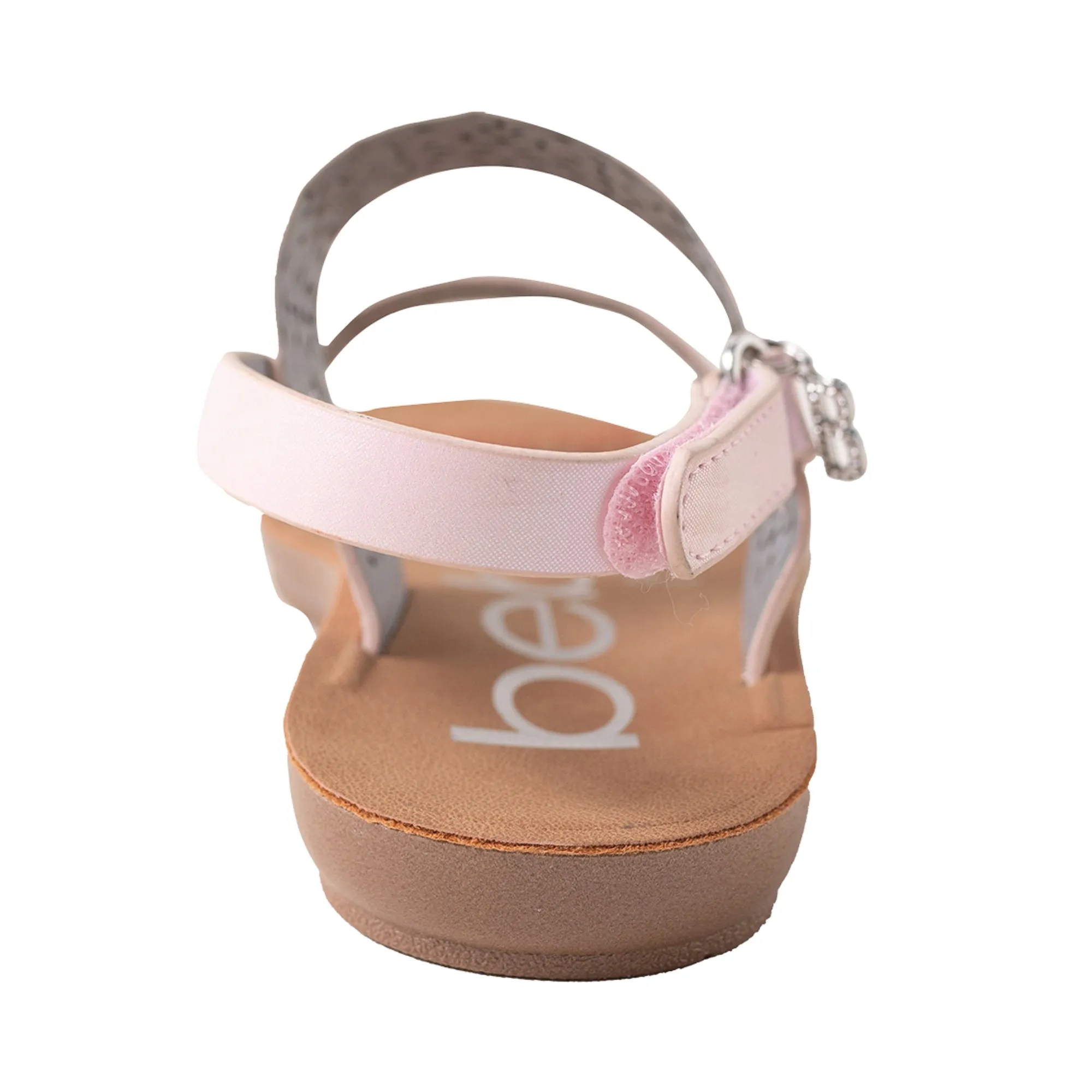 bebe Girls' Sandals - Kids' Open Toe Summer Shoes, Perfect Flat Sandals for Girls (Little Girl/Big Girl)