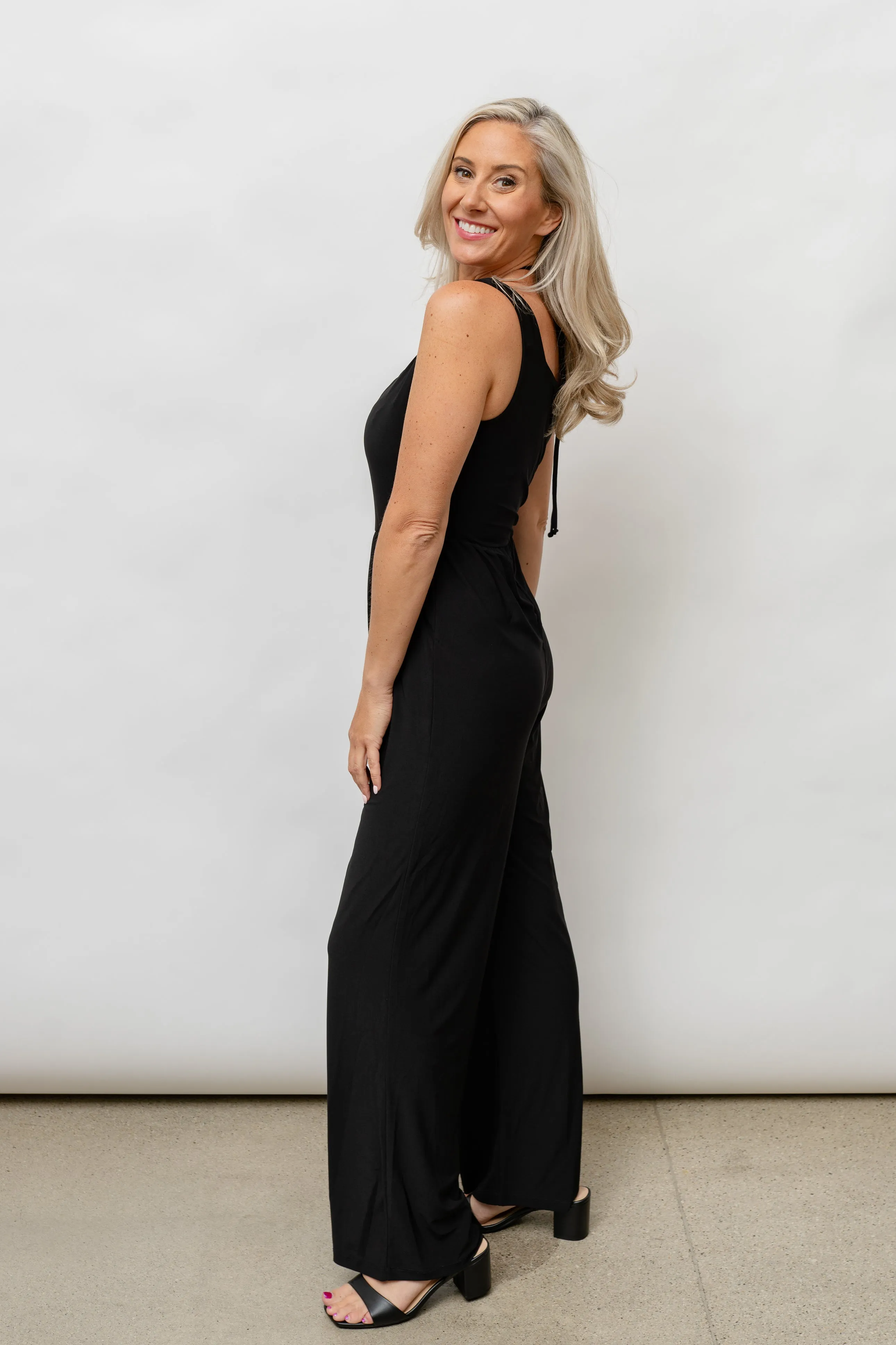 Bella Halter Neck Jumpsuit