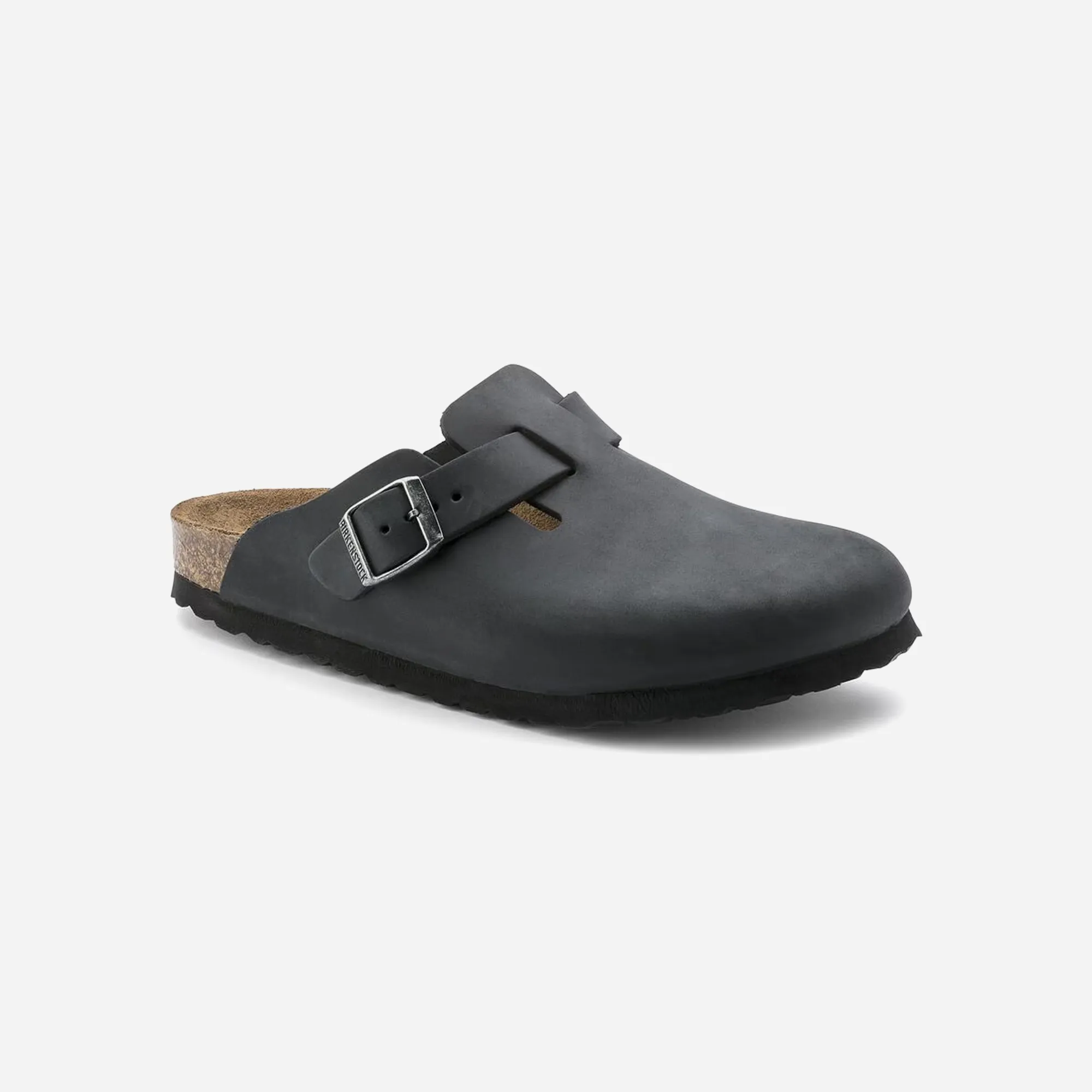 Birkenstock Boston NU Oiled Black