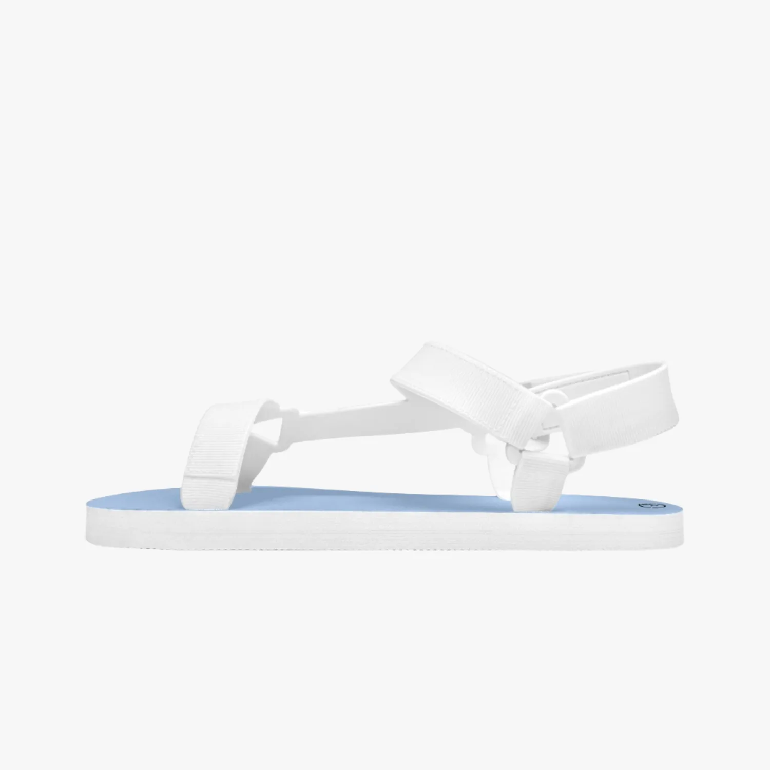 Blue Strappy Sandals