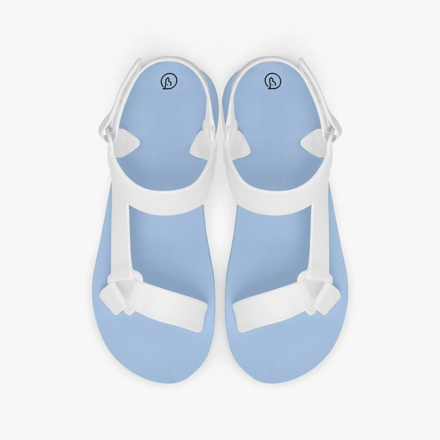 Blue Strappy Sandals