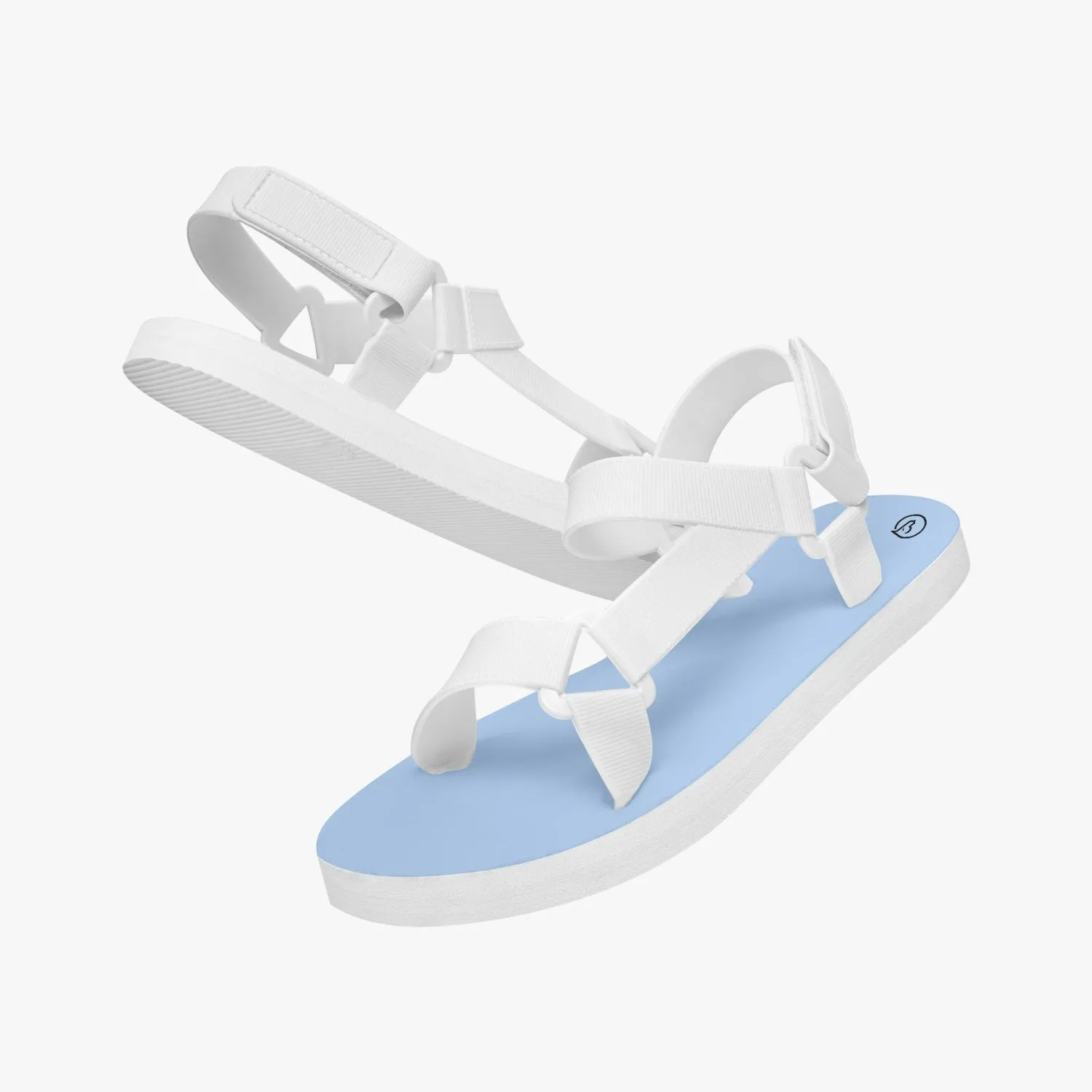 Blue Strappy Sandals