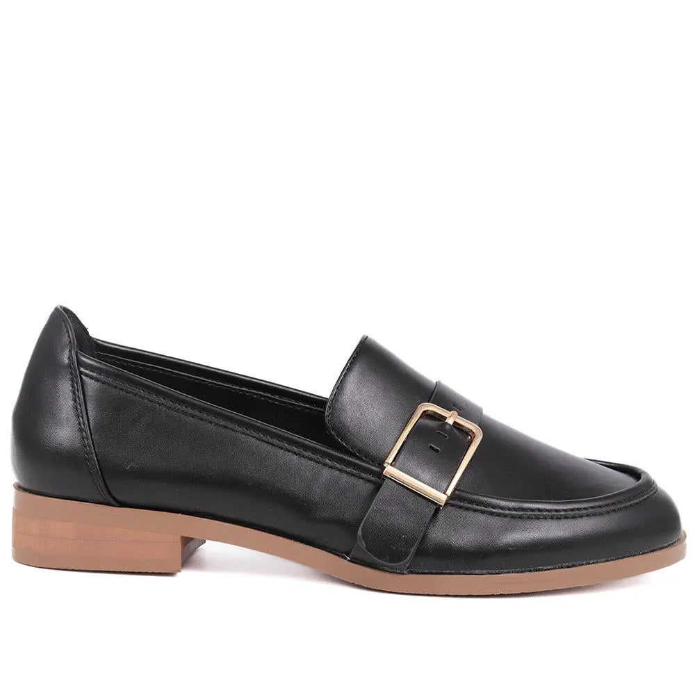 Buckle-Detailed Loafers  - SIN40003 / 326 302