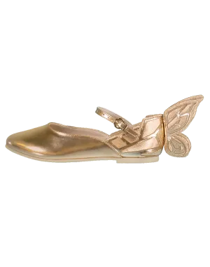Chiara Embroidery Junior Flats