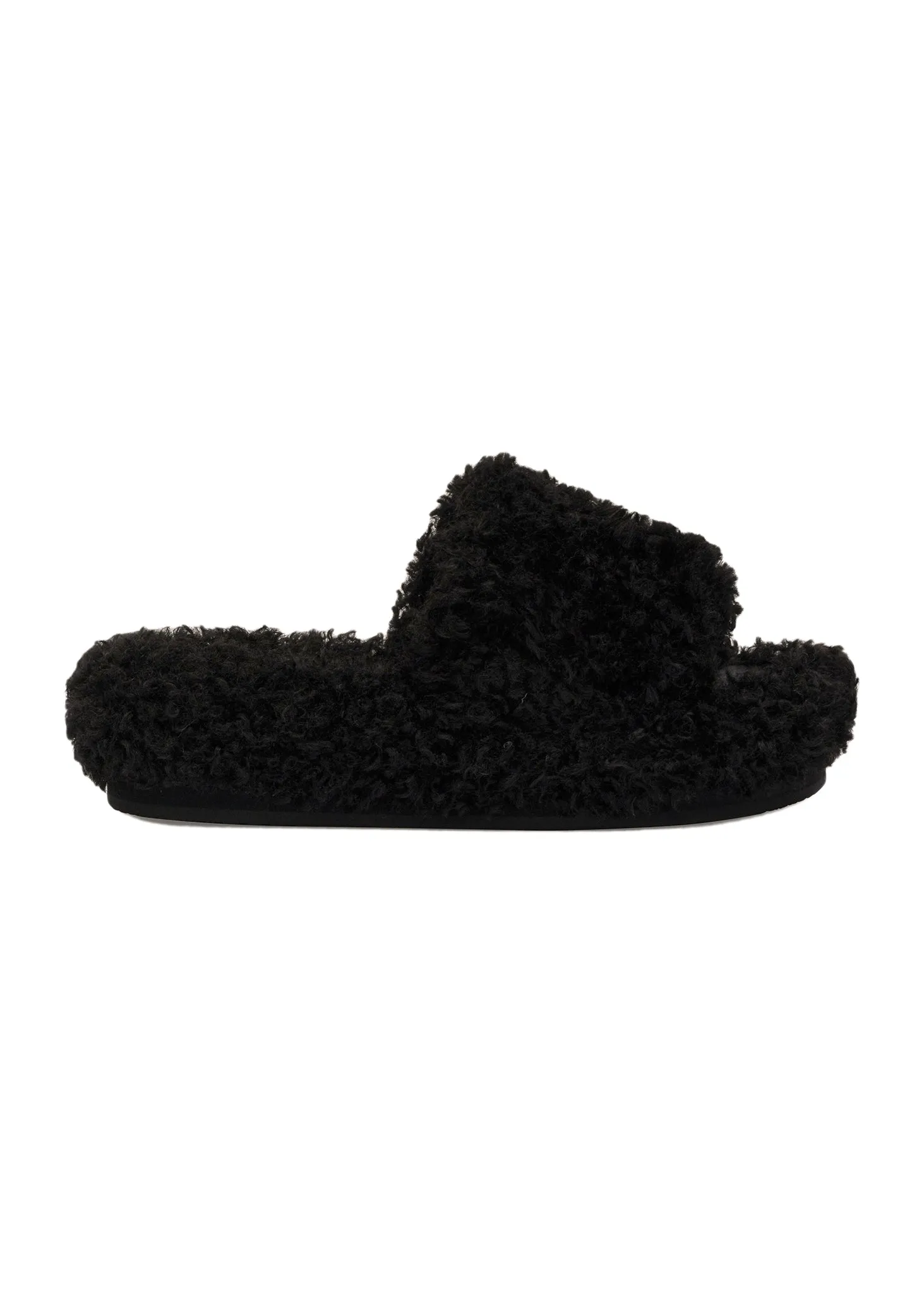 Compass Velvet Furry Slipper