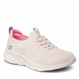 D'LUX COMFORT-BONUS PRIZE Ladies Trainers Natural/Purple