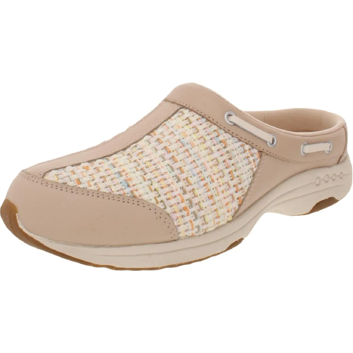 Easy Spirit Womens Travel Port 96 Leather Slip On Mules