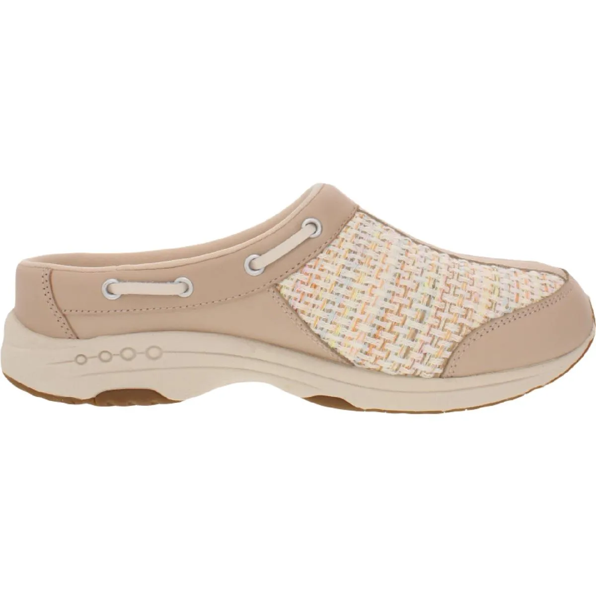 Easy Spirit Womens Travel Port 96 Leather Slip On Mules