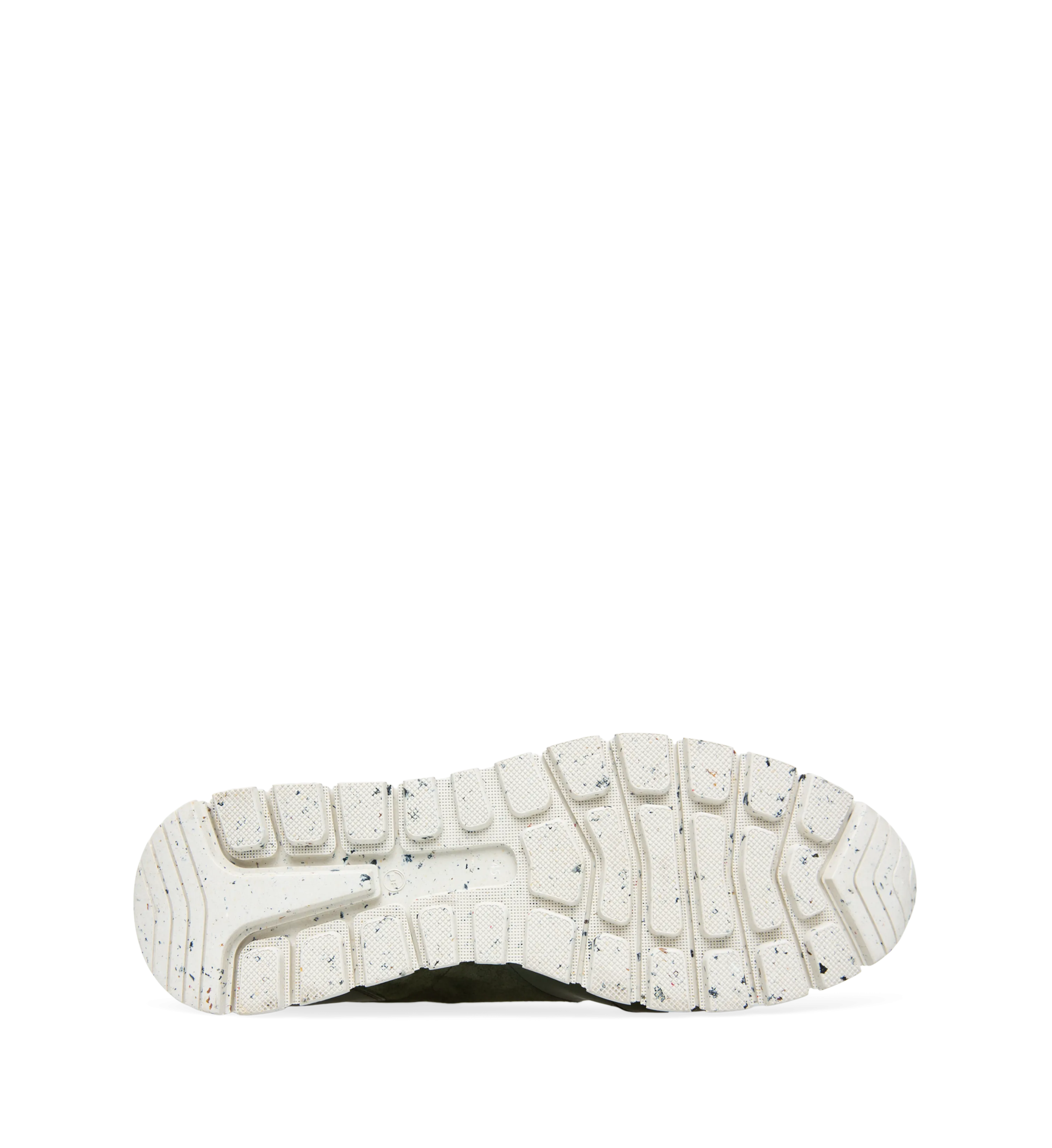 Erbium Olive Leather Sneakers