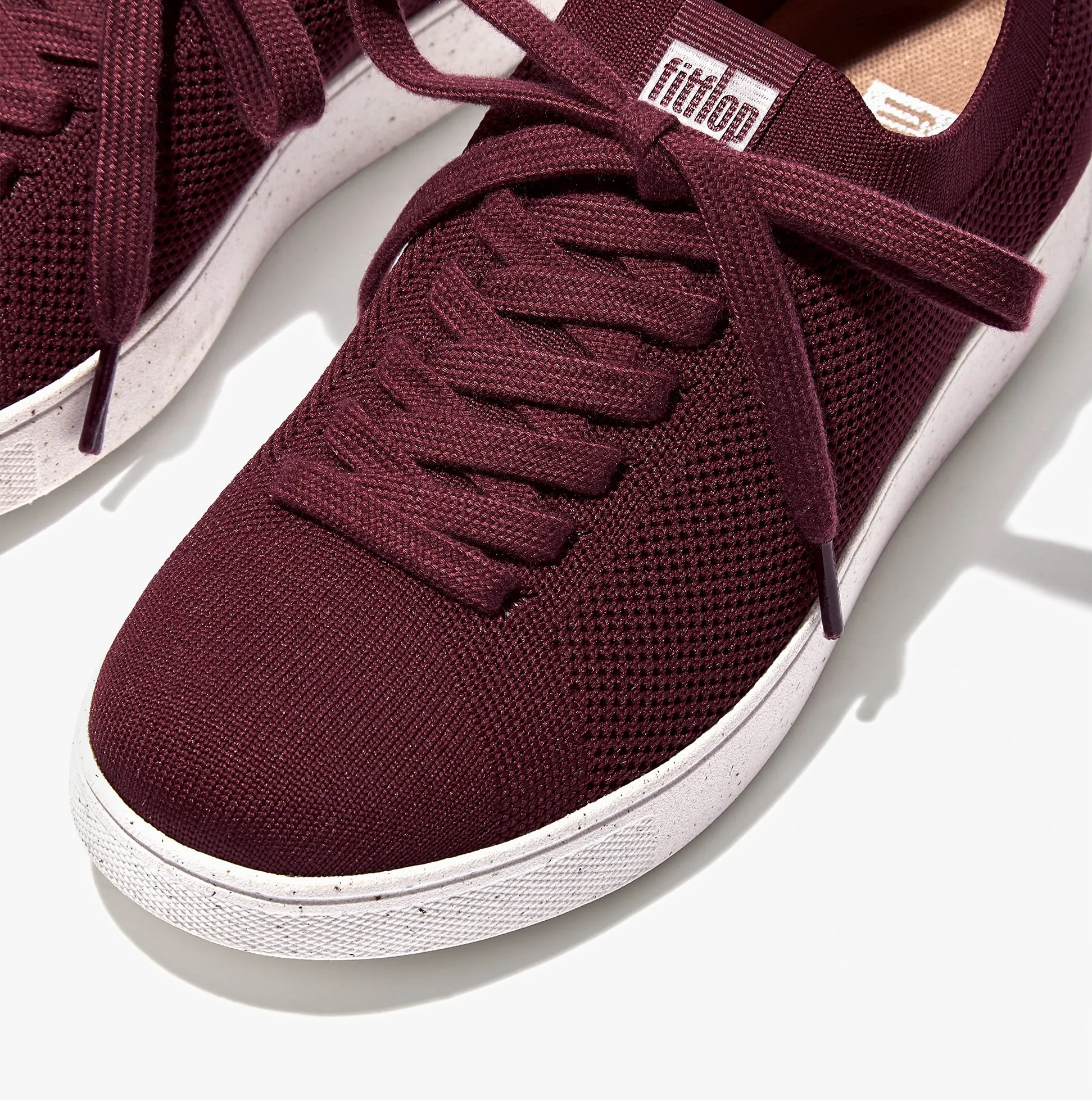 FB6-A01 RALLY e01 MULTI-KNIT Ladies Trainers Plummy