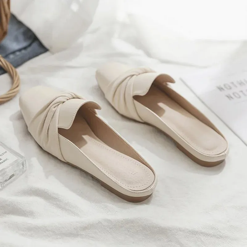 Flat Toe Mules