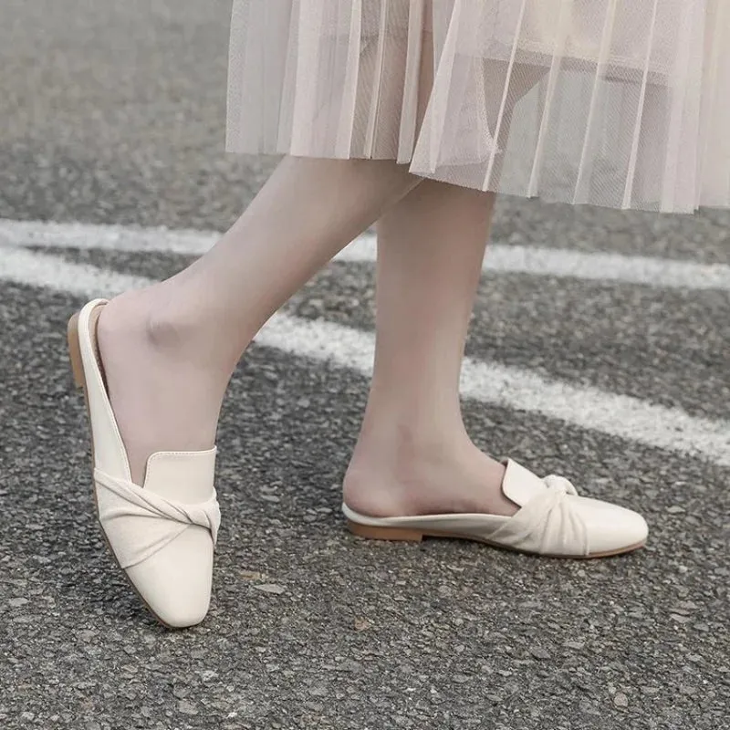 Flat Toe Mules
