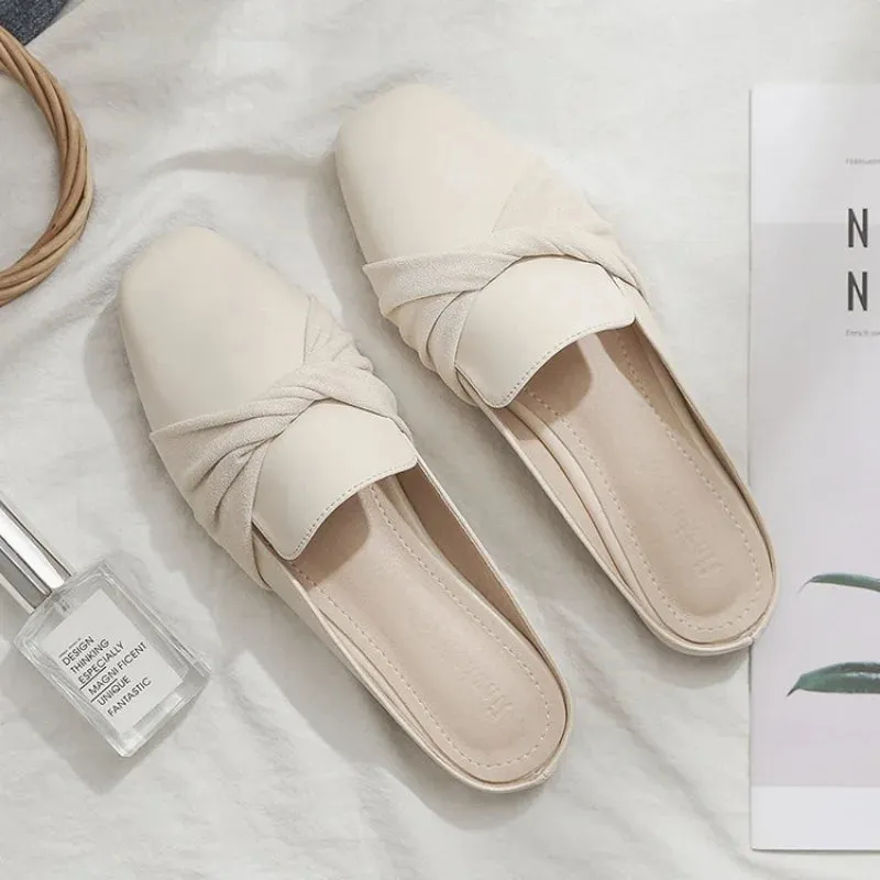Flat Toe Mules