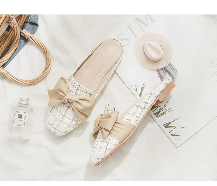 Flat Toe Mules