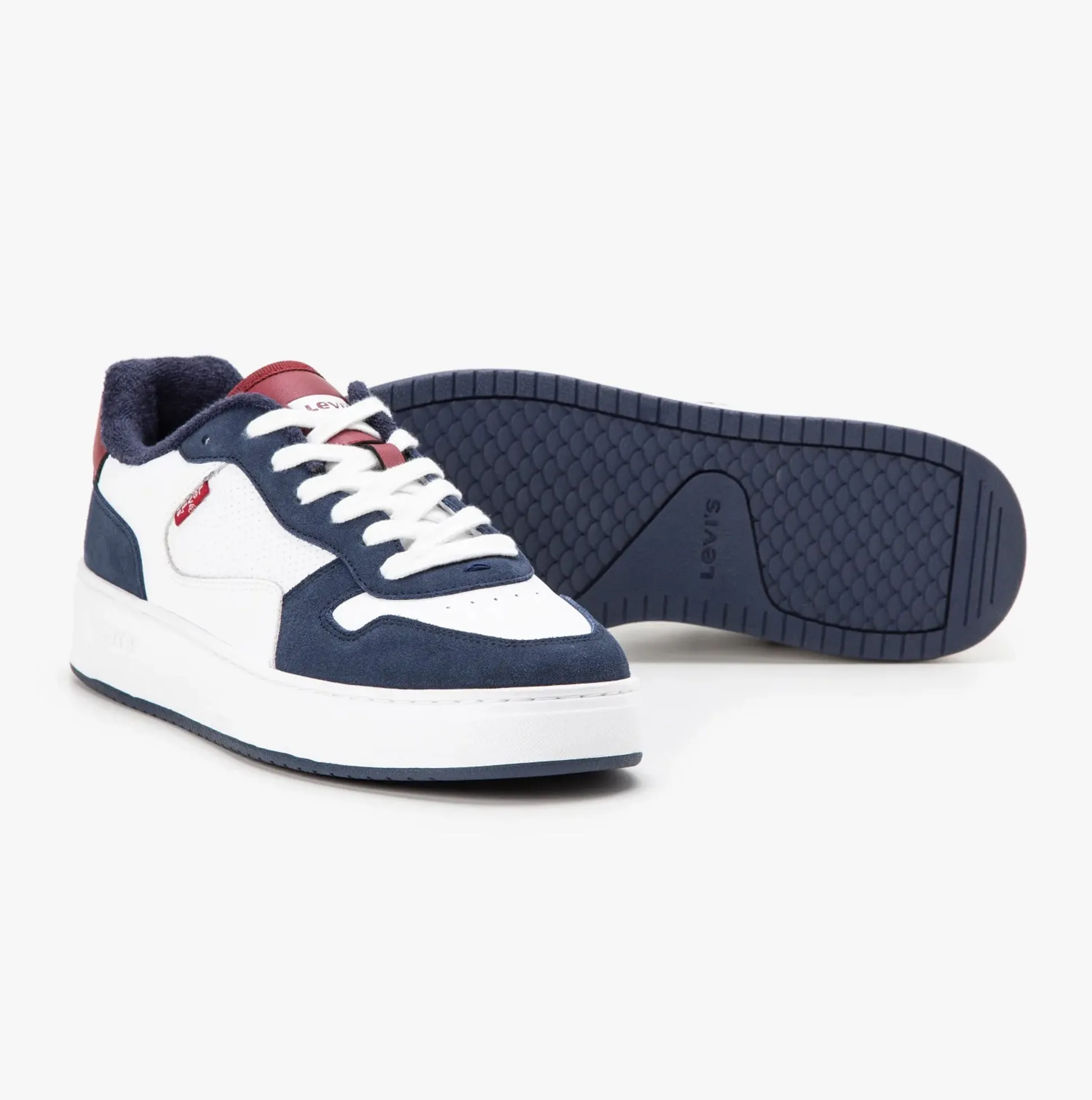 GLIDE Mens Trainers Regular White