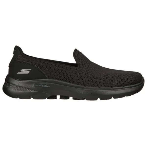 GO WALK 6-SEA COAST Ladies Slip-On Trainers Black