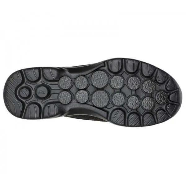 GO WALK 6-SEA COAST Ladies Slip-On Trainers Black