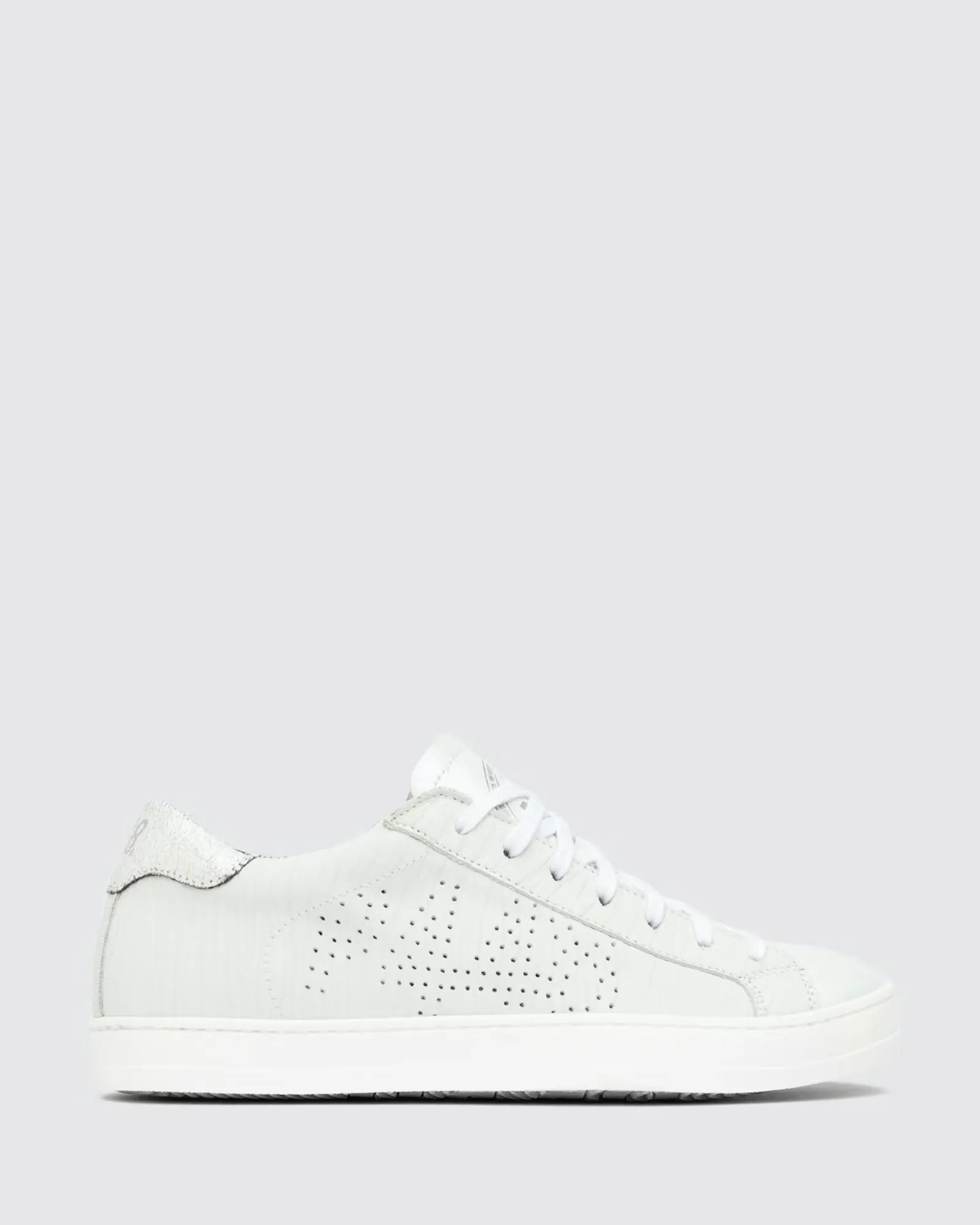 John Sneaker in White Zebra