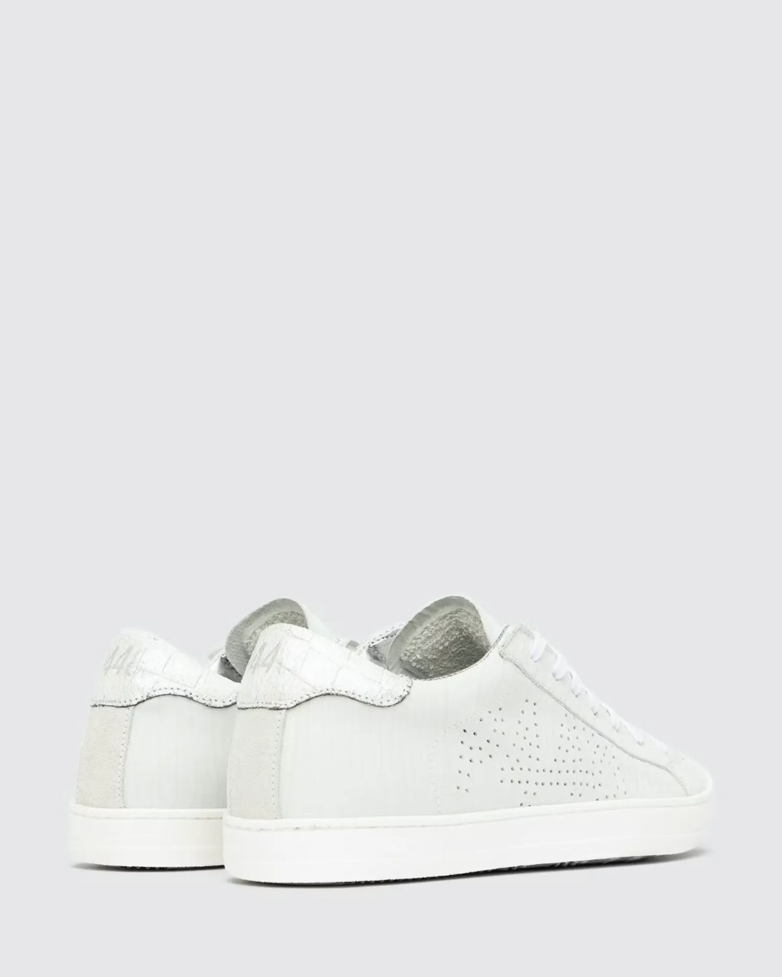 John Sneaker in White Zebra