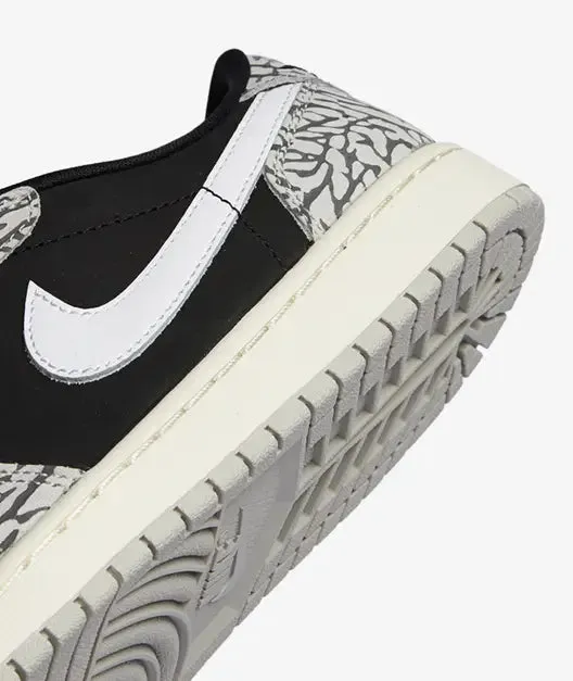 Jordan 1 Retro Low OG 'Black Cement'