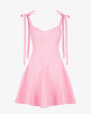 Kaya Mini Linen Dress