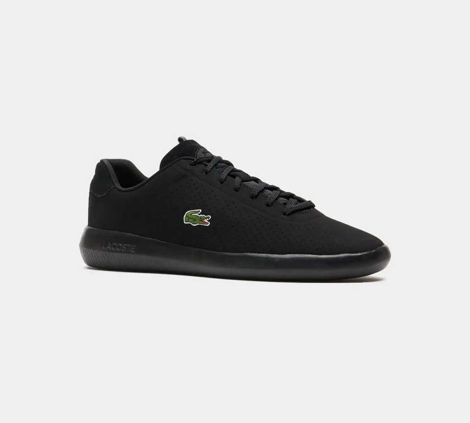 Lacoste Avance Synthetic Trainers Black UK