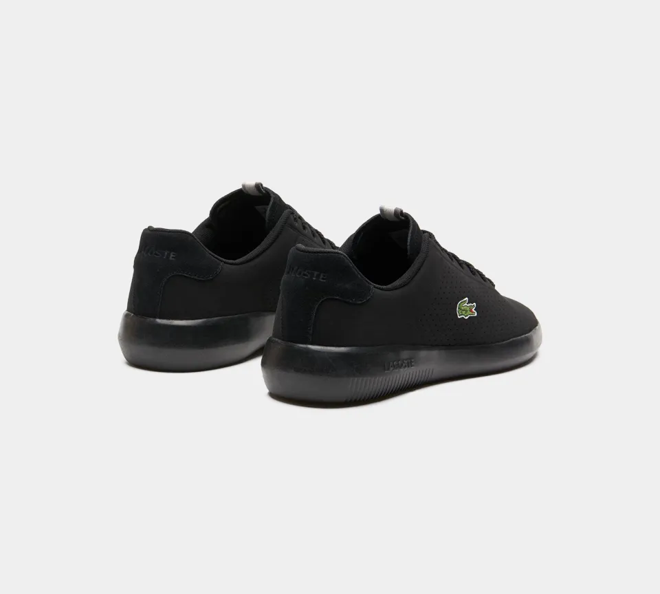 Lacoste Avance Synthetic Trainers Black UK