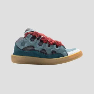 Lanvin Anthracite Curb Sneakers