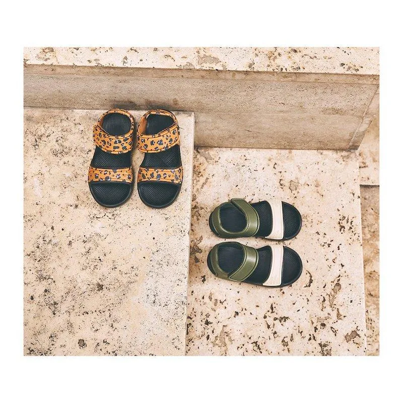 Liewood Blumer Sandals in Hunter / Black