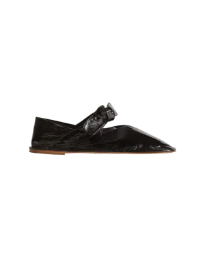 Llasada Glossy Knot Ballerina Flats