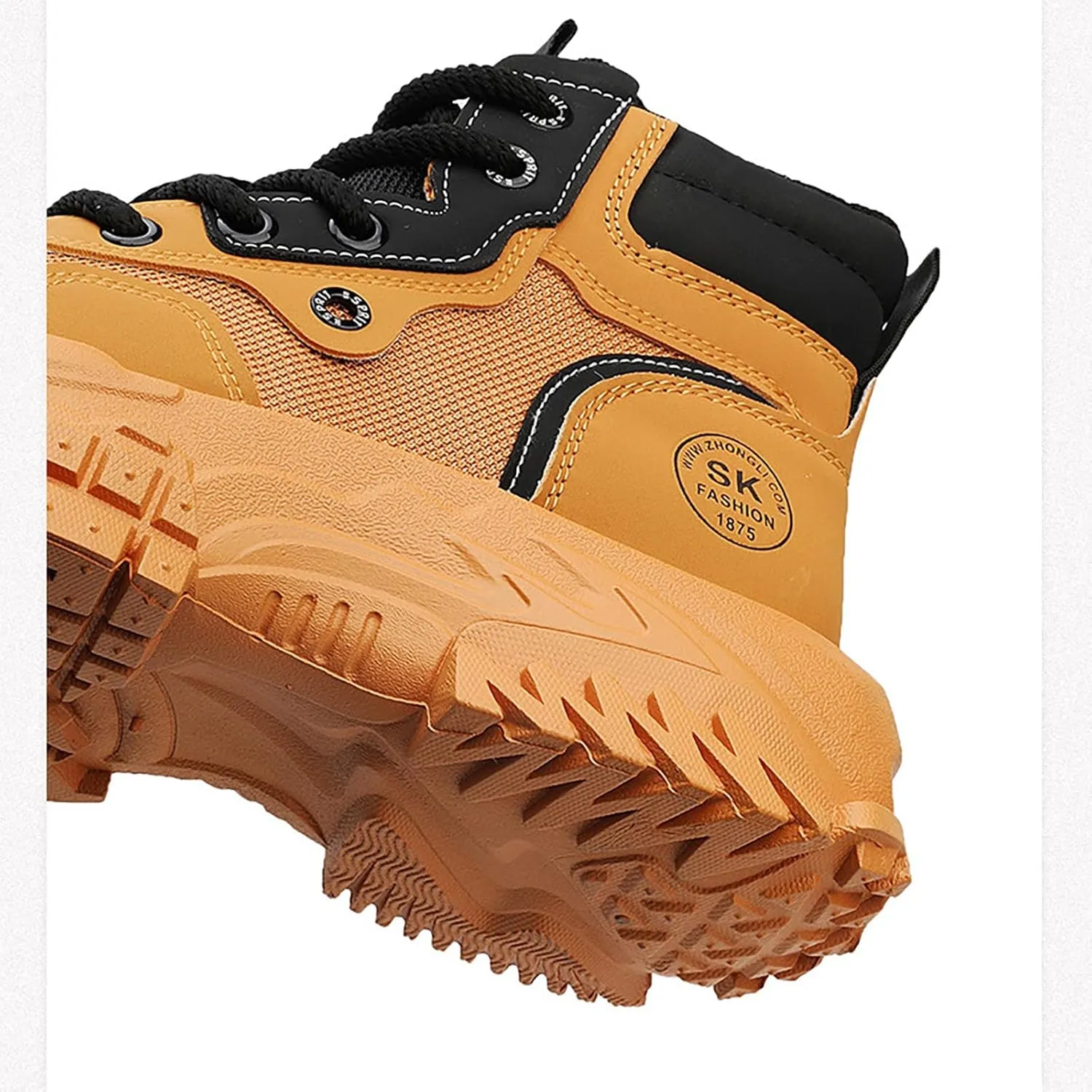Men's Work Boots Composite Toe Hiking Sneakers Shoes Slip On Women Workout Shoes Business Casual Winter Backpacking Snow Botas Warm Water Hike Grounded Footwear