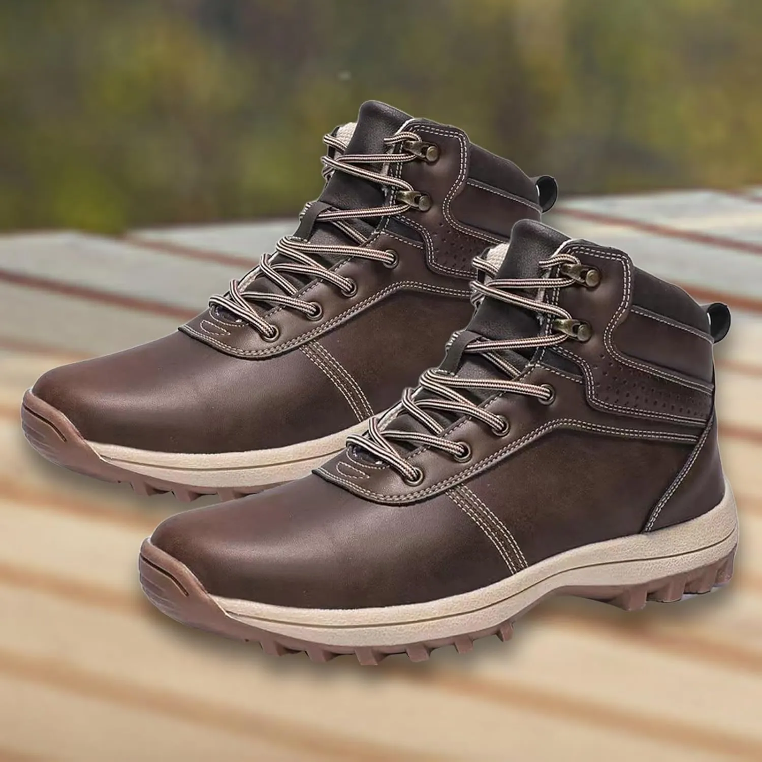Men's Work Boots Steel Toe Hiking Sneakers Ankle Ladies Women Safety Shoes Comfortable Composite Safety Toe Waterproof Industrial Casual Hike Grounded Footwear