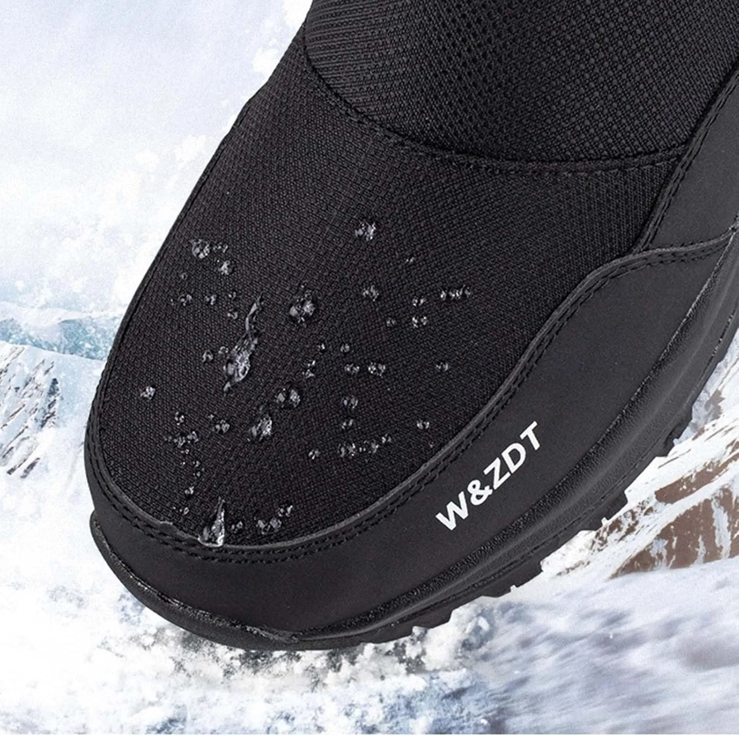 Men's Work Boots Waterproof Hiking Sneakers Boot with Comfort Women's Working Shoes Business Casual Waterproof Outdoor Shoes Lightweight Anti Slip Hike Grounded Footwear