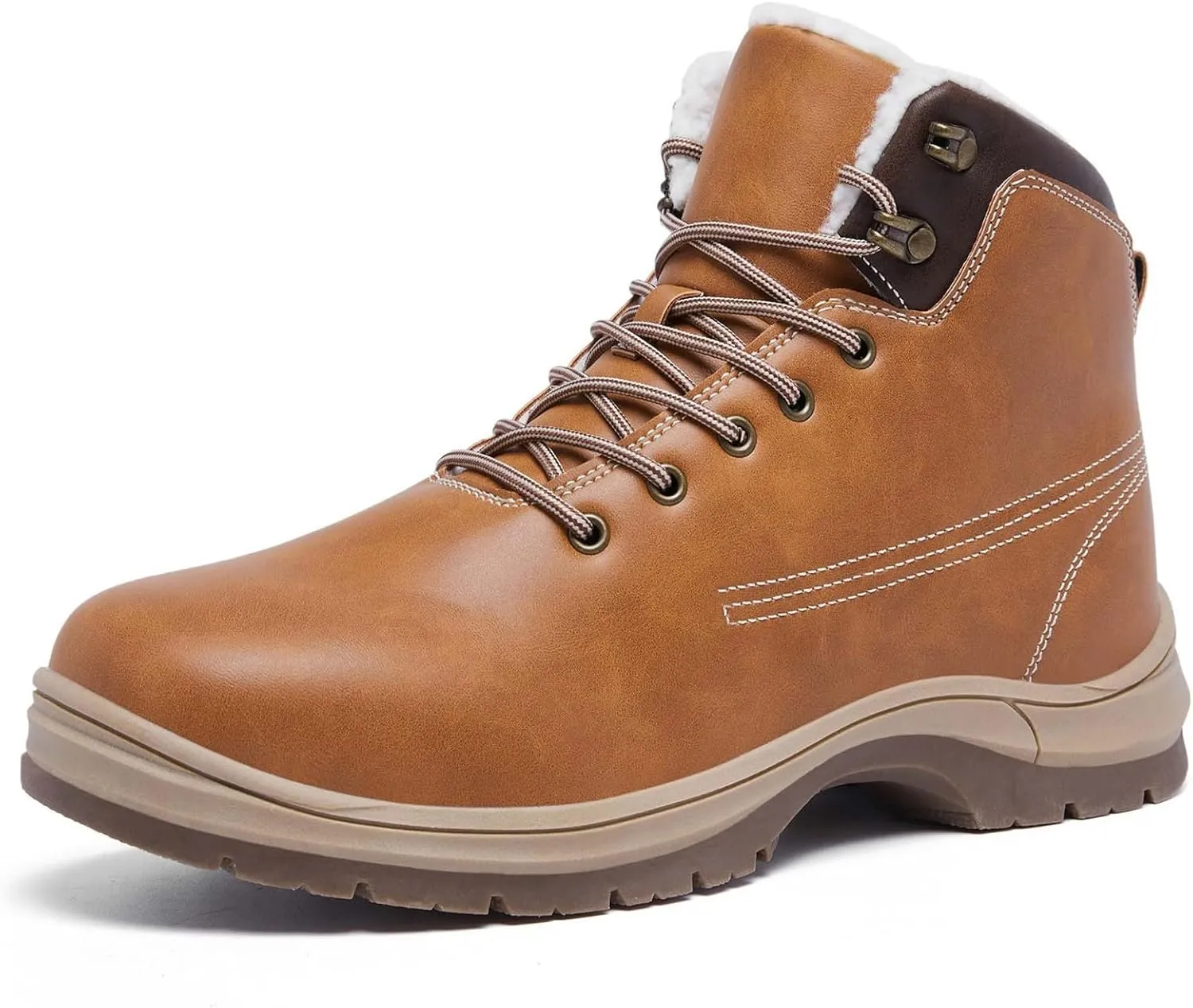 Mens Work Boots Wide Width Hiking Sneakers Ankle Ladies Womens Workout Shoes Non Steel Toe Non Slip Shoes Food Service Waterproof Hike Grounded Footwear