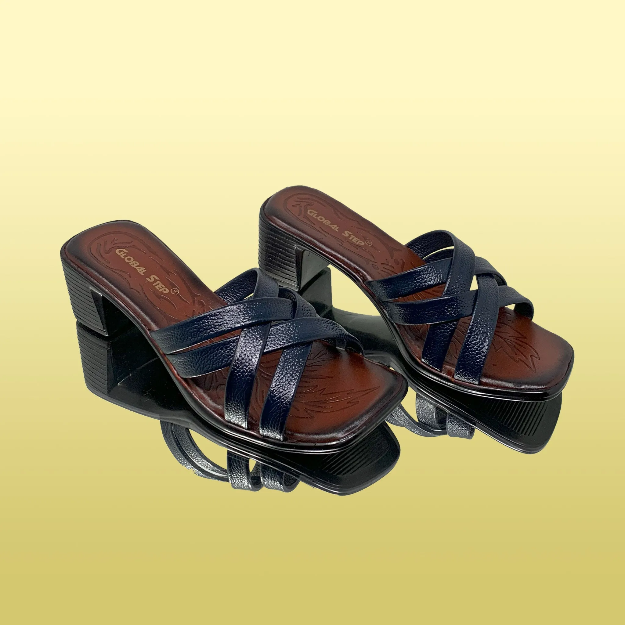 Navy CrissCross Sandals
