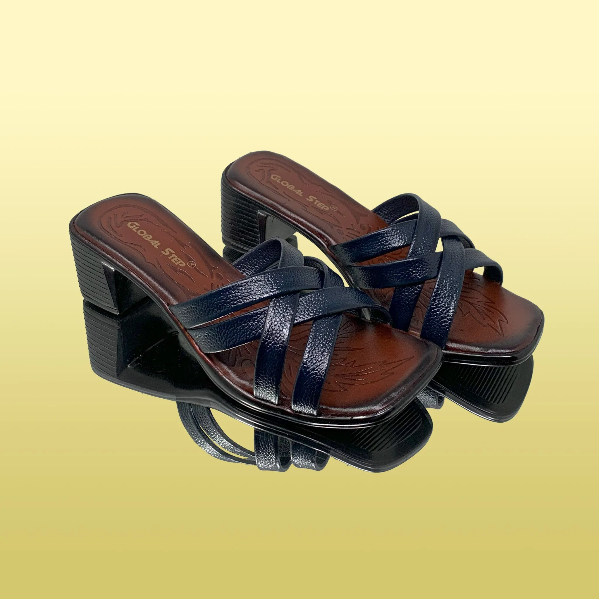 Navy CrissCross Sandals