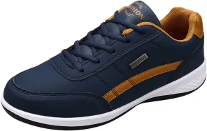 Non Slip Shoes for Men Wide Hiking Shoes Walking Shoes Waterproof Work Shoes Retro Running Shoes Lightweight Trainers