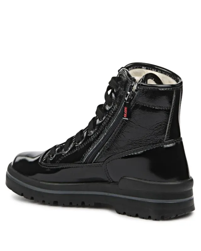 Olang Women's Spoke Winter Boots- Black Patent