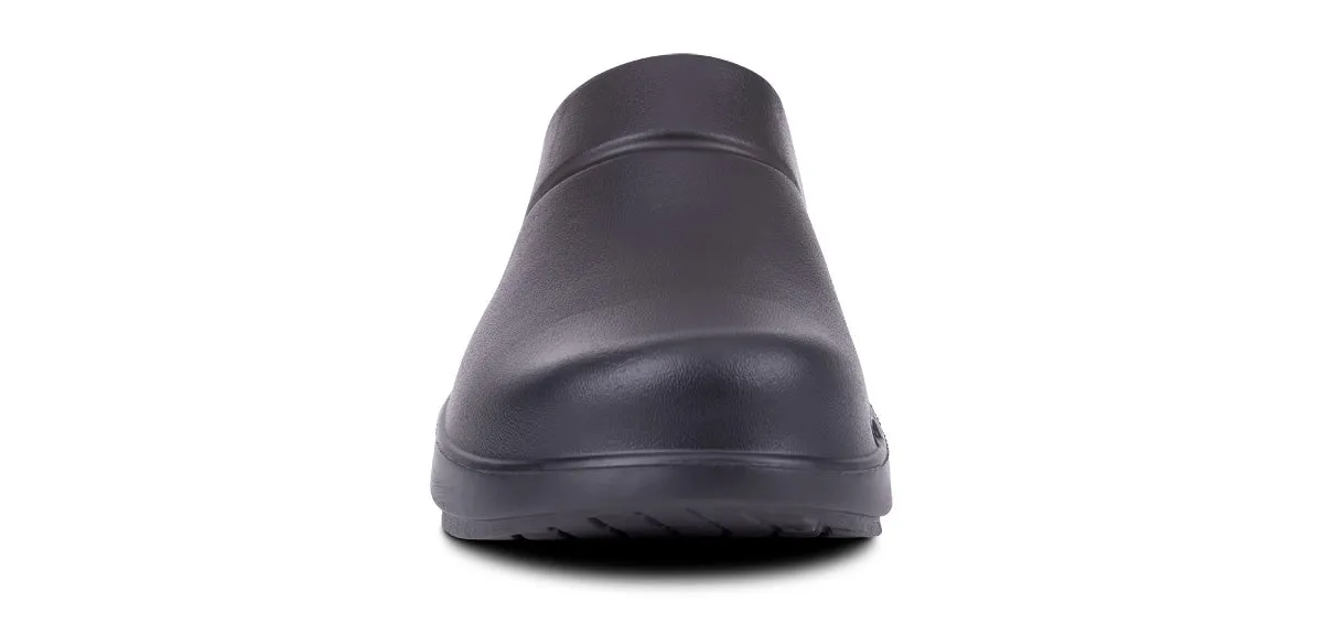 OOFOS UNISEX CLOG SLIDE SANDALS -BLACK