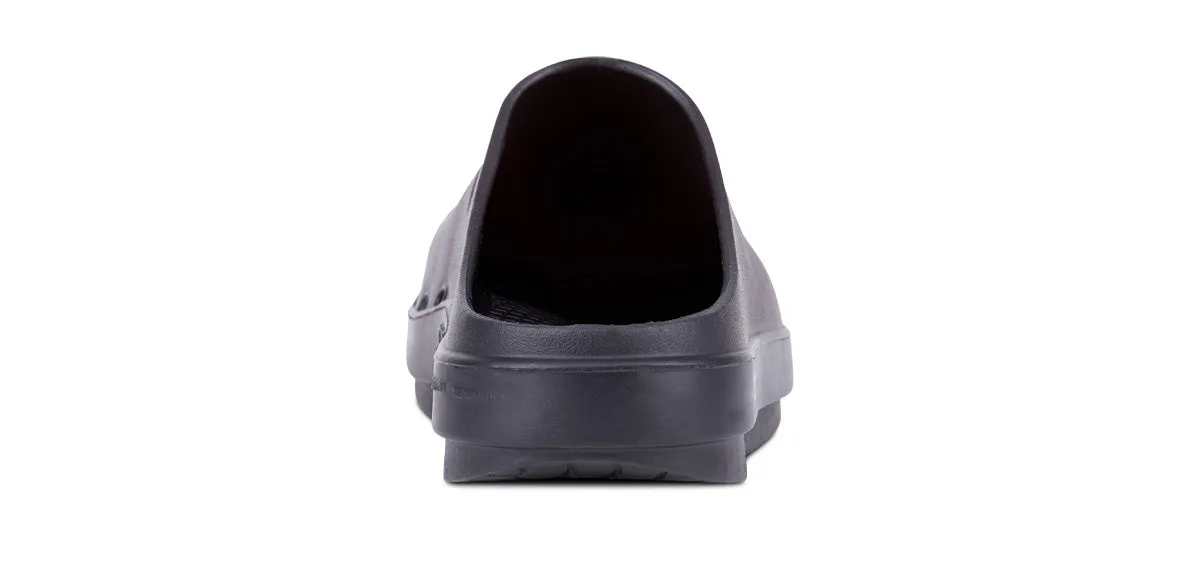 OOFOS UNISEX CLOG SLIDE SANDALS -BLACK