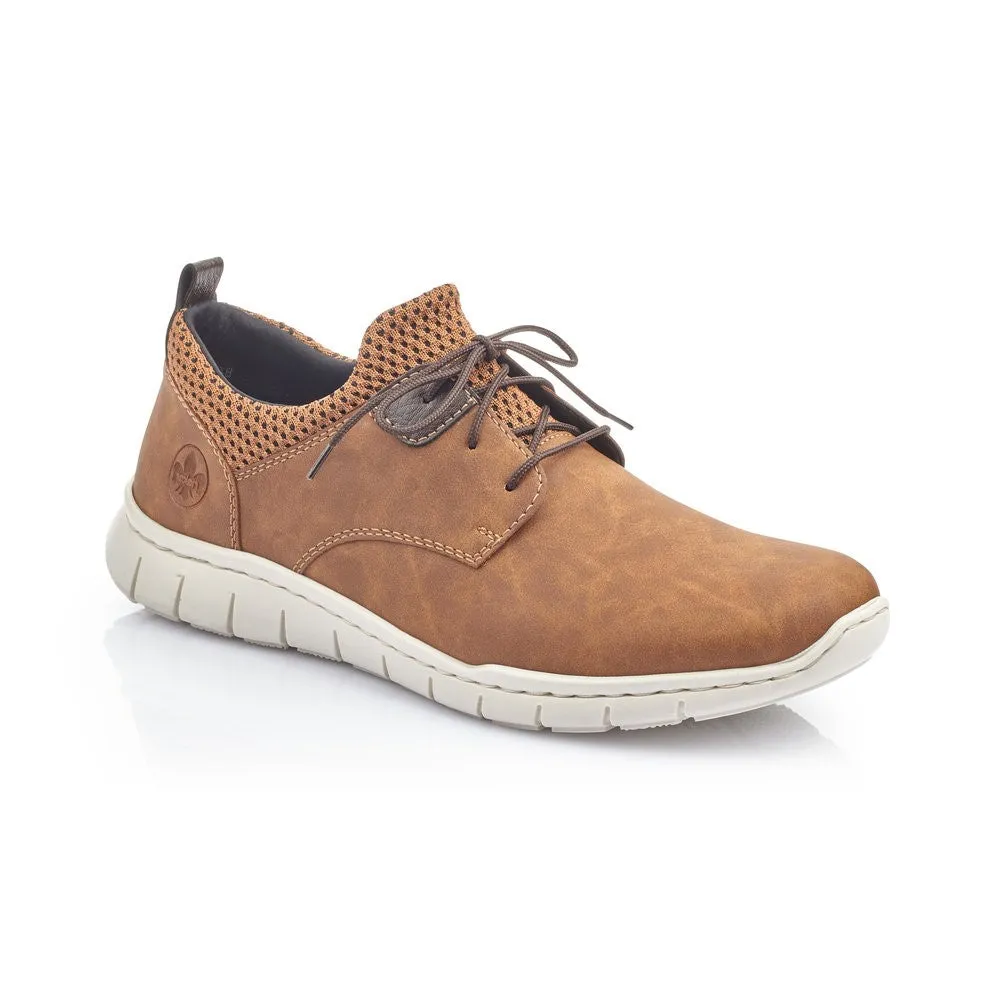 Rieker Mens Lace Up Casual Lightweight Shoe