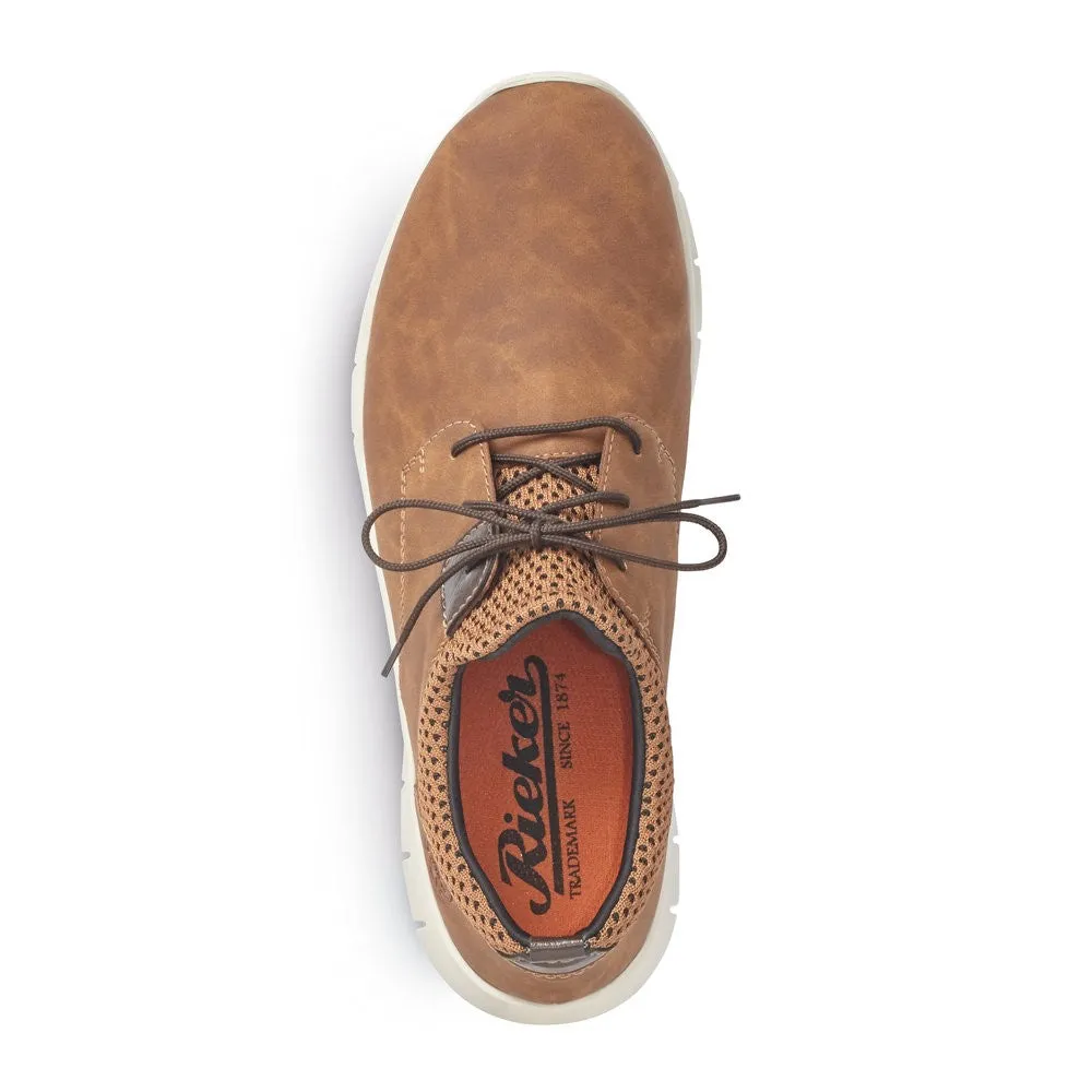 Rieker Mens Lace Up Casual Lightweight Shoe